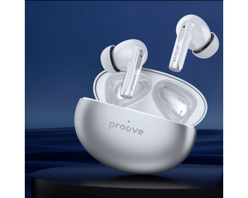 Бездротові навушники Proove Thunder Buds TWS with ANC gray 2001001256937 6900111110398