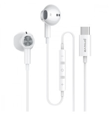 Провідні навушники Proove Echo (Type-C) white 2003000232790 6901111493689