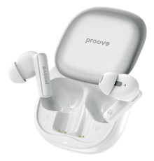 Бездротові навушники Proove NoLimit TWS with Hybrid ANC (APP) white/silver 2003000258295 6901114484110