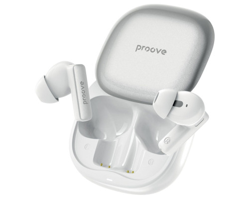 Бездротові навушники Proove NoLimit TWS with Hybrid ANC (APP) white/silver 2003000258295 6901114484110