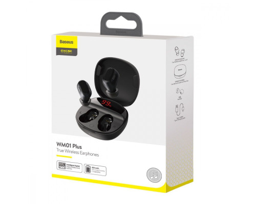 Бездротові навушники Baseus WM01 Plus TWS pink