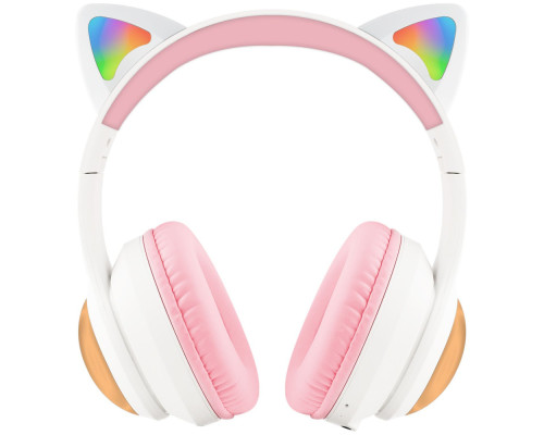 Бездротові навушники Proove Kids LumiCat (APP) white/pink 2003000310955 6901113340875