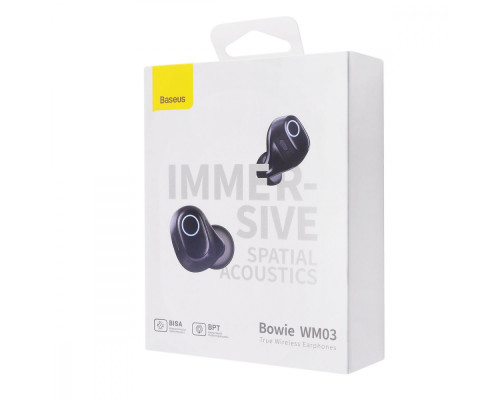 Бездротові навушники Baseus Bowie WM03 TWS black