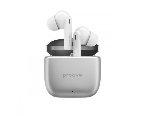 Бездротові навушники Proove Cold Sound TWS silver/white 2001001314651 6900111783295