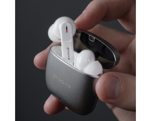 Бездротові навушники Proove Cold Sound TWS silver/white 2001001314651 6900111783295