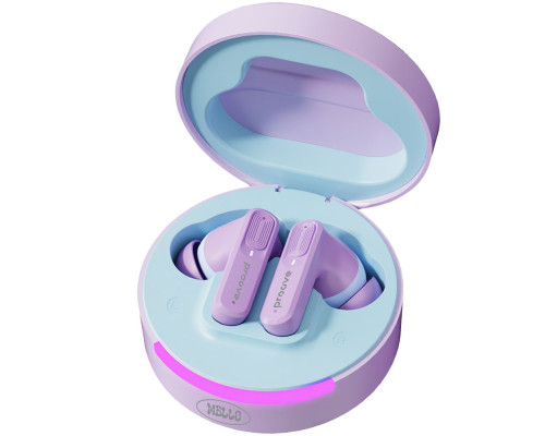Бездротові навушники Proove Mello TWS with ANC (APP) cotton candy 2003000297027 6901113012932