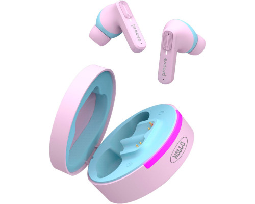 Бездротові навушники Proove Mello TWS with ANC (APP) cotton candy 2003000297027 6901113012932