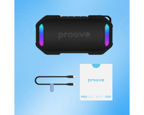 Портативна Акустика Proove Black Rock 10W (APP) black/blue 2003000297003 6901112975603
