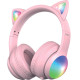 Бездротові навушники Proove Kids LumiCat (APP) pink 2003000310948 6901113597170