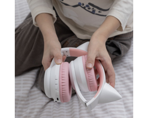 Бездротові навушники Proove Kids Neko (APP) white/pink 2003000310962 6901116481513