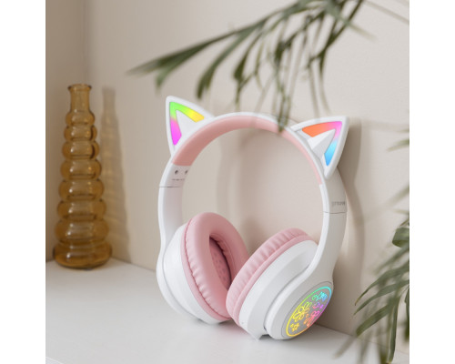 Бездротові навушники Proove Kids Neko (APP) white/pink 2003000310962 6901116481513