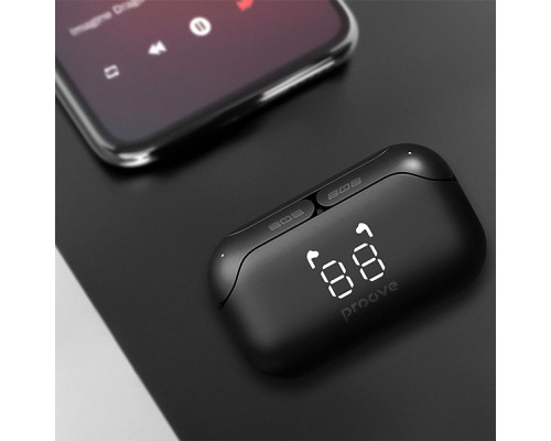 Бездротові навушники Proove 808 Power TWS black 2001001754778 6901113267325