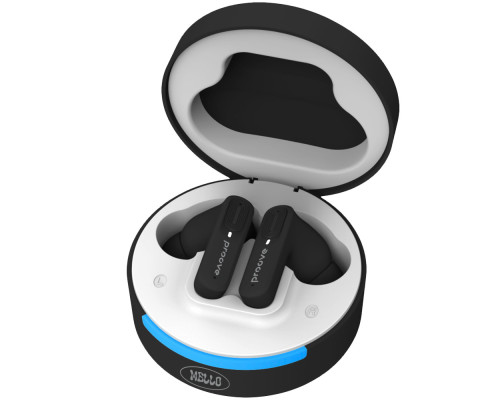 Бездротові навушники Proove Mello TWS with ANC (APP) black 2003000297034 6901117299032