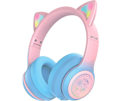 Бездротові навушники Proove Kids Neko (APP) blue/pink 2003000310870 6901112243979