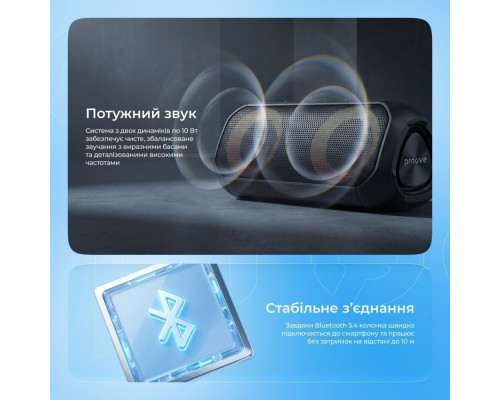 Портативна Акустика Proove Third Element SE 20W (APP) black 2003000299304 6901114417163
