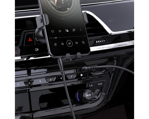 Аудіокабель BOROFONE BL10 AUX audio cable 2m Black (BL10-2B)