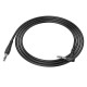 Аудіокабель BOROFONE BL10 AUX audio cable 2m Black (BL10-2B)
