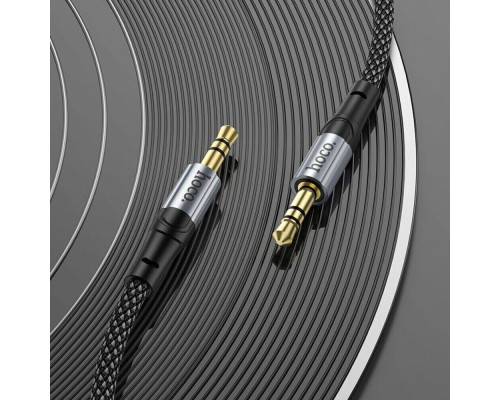 Аудiокабель HOCO UPA26 AUX Fresh audio cable, 1m Black