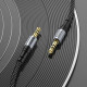 Аудiокабель HOCO UPA26 AUX Fresh audio cable, 1m Black