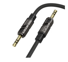 Аудіокабель BOROFONE BL22 Dignity audio cable AUX Black (6941991117725)