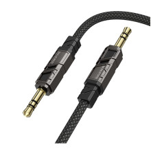 Аудіокабель BOROFONE BL22 Dignity audio cable AUX Black (6941991117725)