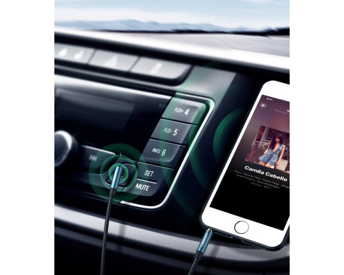 Аудіокабель UGREEN AV112 3.5mm Male to 3.5mm Male Cable 2m Blue (UGR-60181)