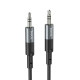 Аудiокабель HOCO UPA23 AUX audio cable Metal Gray