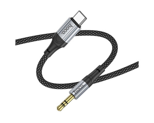 Аудiокабель HOCO UPA26 Fresh digital audio conversion cable Type-C Black