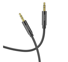 Аудiокабель HOCO UPA19 AUX audio cable (L=1M) Black (6931474759863)