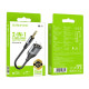 Перехідник BOROFONE BL19 Creator 2-in-1 audio adapter cable 3.5mm Black (6941991108341)
