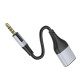 Перехідник BOROFONE BL19 Creator 2-in-1 audio adapter cable 3.5mm Black (6941991108341)