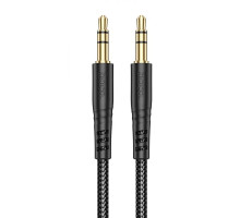 Аудiокабель HOCO UPA24 Smooth AUX audio cable Black