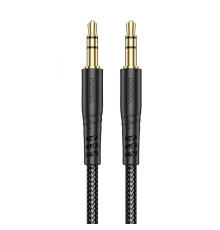 Аудiокабель HOCO UPA24 Smooth AUX audio cable Black