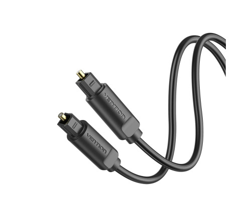 Кабель Vention Optical Fiber Audio Cable 1.5M Black (BAEBG)