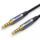 Аудіо кабель UGREEN 3.5mm 4-Pole M/M Audio Cable Alu Case 2m (UGR-20782)