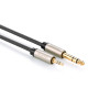 Аудіокабель UGREEN AV127 3.5mm to 6.35mm TRS Stereo Audio Cable 5m Gray (UGR-10630)