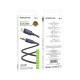 Аудіокабель BOROFONE BL20 True sound silicone digital audio conversion cable iP Black (6941991114397)