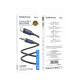 Аудіокабель BOROFONE BL20 True sound silicone digital audio conversion cable Type-C Black (6941991114410)