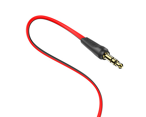 Аудiо-кабель BOROFONE BL6 AUX audio cable 2m Red