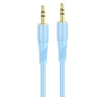 Аудiокабель HOCO UPA25 Transparent Discovery Edition AUX audio cable Blue