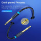 Кабель Vention 6.35mm TS Male to Male Audio Cable 2M Black (BAABH)