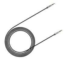 Аудiо-кабель Baseus Yiven Audio Cable M30 1.5M Silver+Black