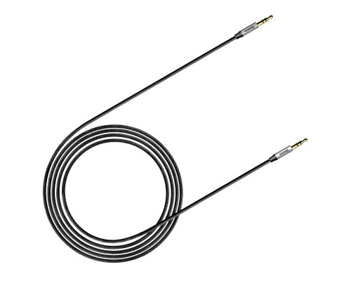 Аудiо-кабель Baseus Yiven Audio Cable M30 1.5M Silver+Black