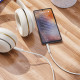 Аудiо-кабель BOROFONE BL16 Clear sound AUX audio cable White