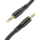 Аудiокабель HOCO UPA25 Transparent Discovery Edition AUX audio cable Black