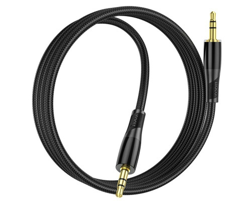 Аудiокабель HOCO UPA25 Transparent Discovery Edition AUX audio cable Black