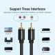 Кабель Vention Coaxial Digital Audio Cable 2M Black Metal Type (VAB-R09-B200)