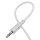 Аудiокабель HOCO UPA27 Spirit transparent digital audio conversion cable iP Black