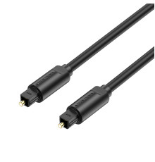 Кабель Vention Optical Fiber Audio Cable 5M Black (BAEBJ)