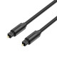 Кабель Vention Optical Fiber Audio Cable 5M Black (BAEBJ)